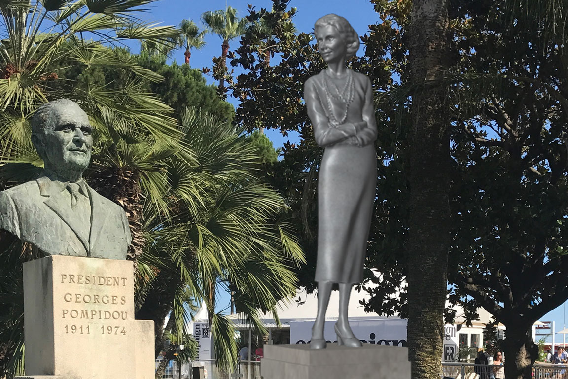 App gives Chanel a Cannes statue to close gender gap in public spaces