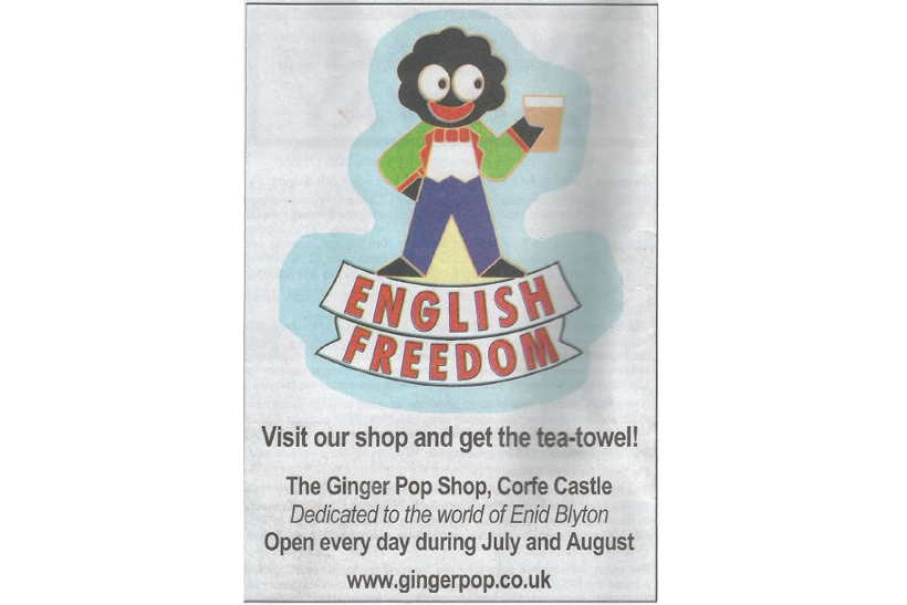 Dorset shop rapped by ASA over 'racist' golliwog newspaper ad