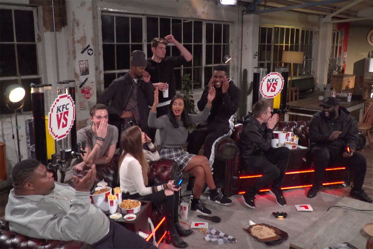 KFC brings gamers and grimers together in Facebook Live video first
