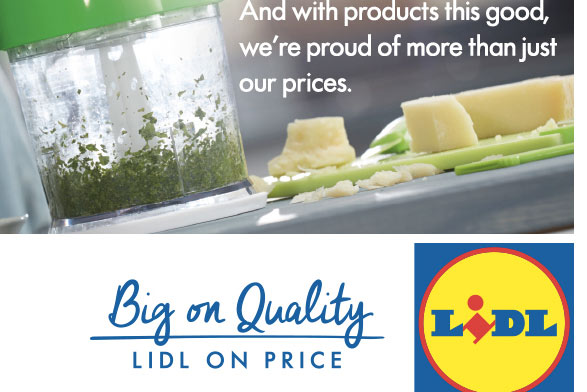 Lidl unveils 'Big on quality, Lidl on price' strapline ahead of campaign