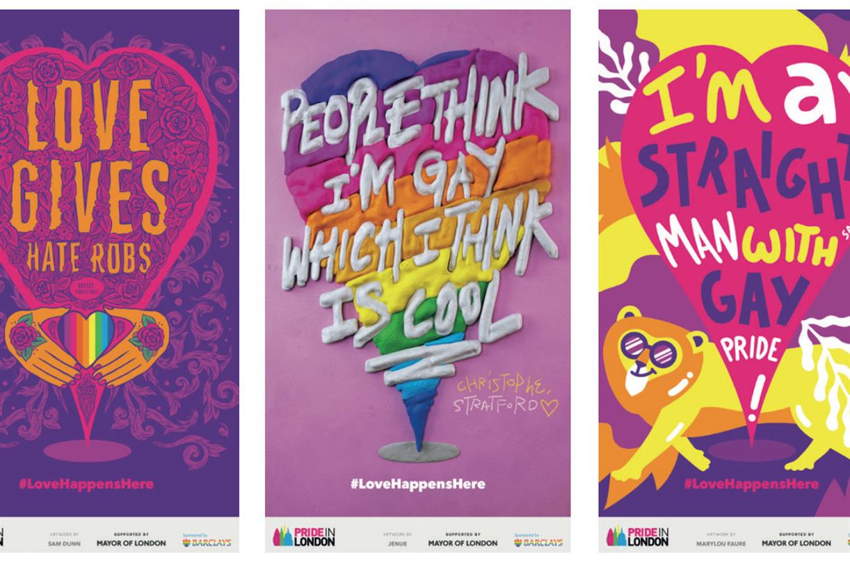 Pick of the week: Pride in London "Love happens here" by WCRS