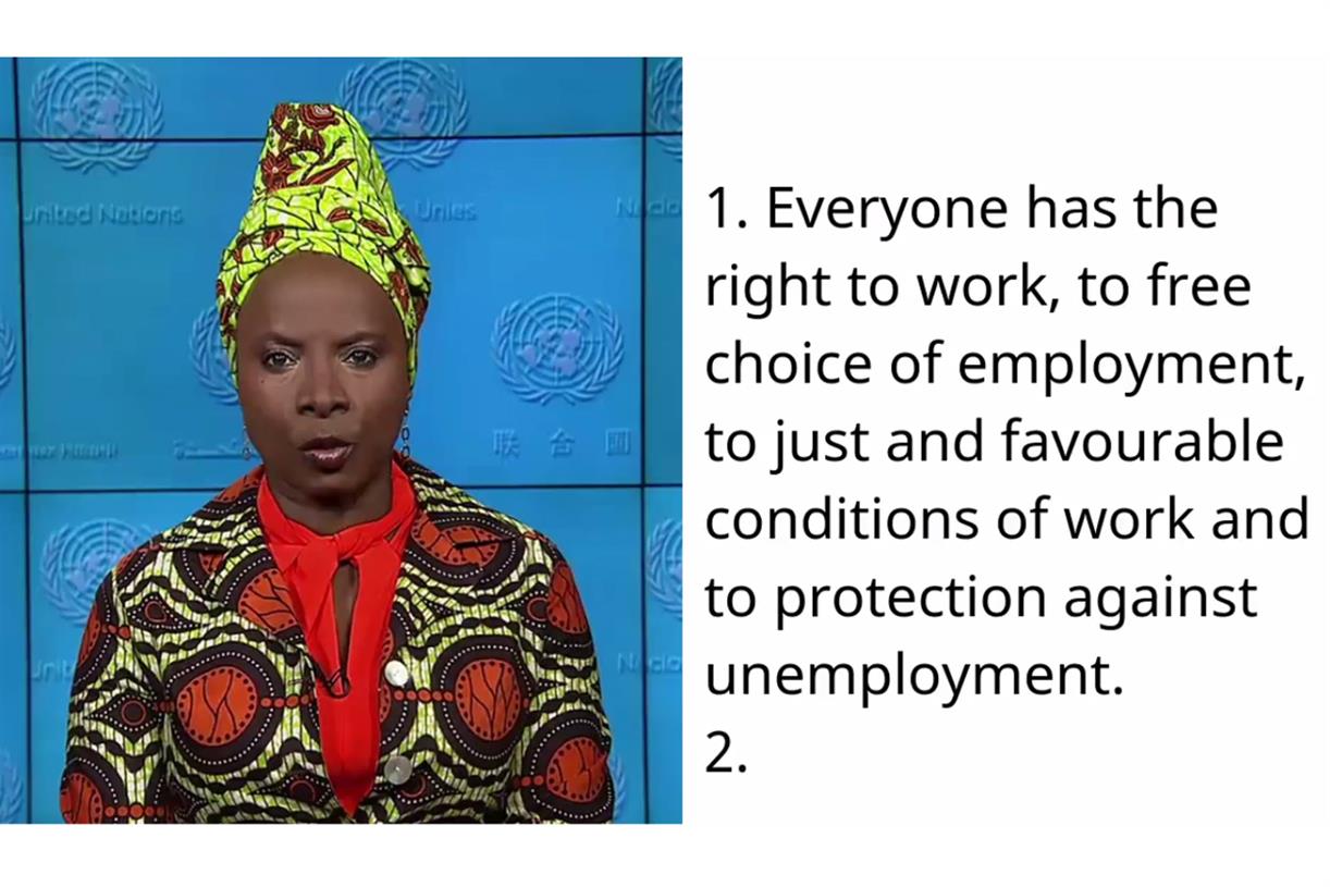 UN partners with video creation platform Showbox to celebrate Human Rights declaration