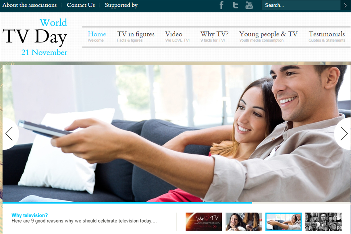 TV industry bodies unite to hail impact of the medium on World Television Day