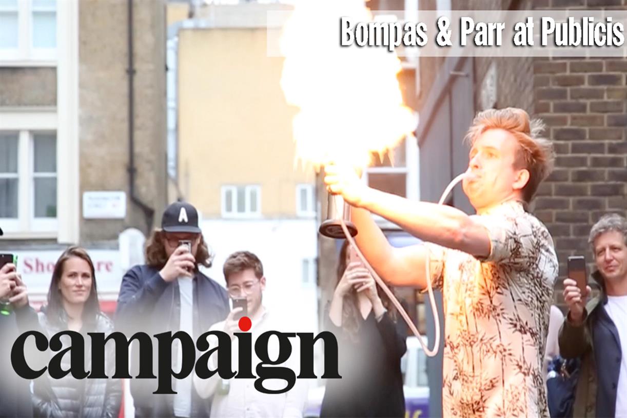 Campaign TV: Bompas & Parr delivers explosive evening at Publicis