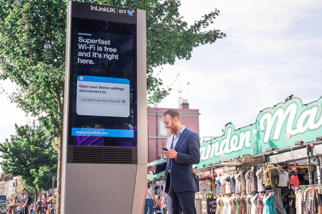 Primesight's internet-enabled InLink screens go live for BT