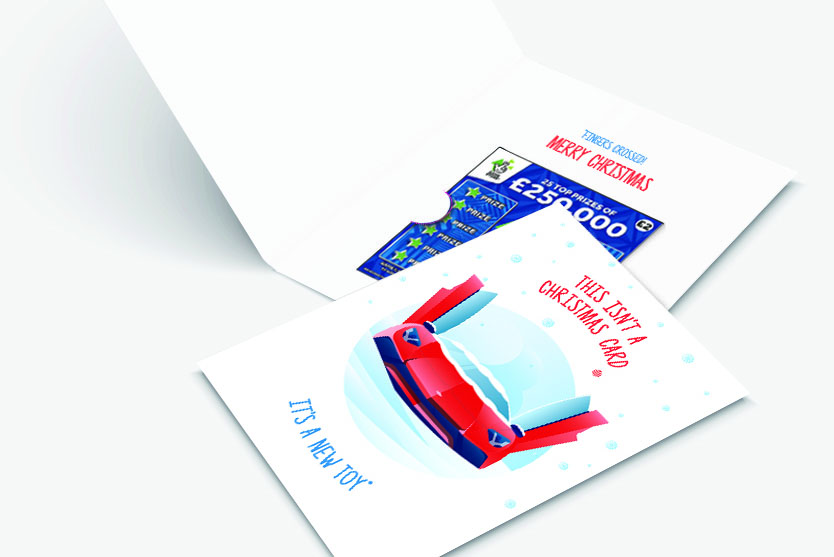 Camelot targets younger consumers with Christmas scratch cards