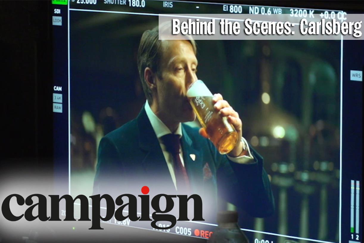 Watch: behind the scenes of Carlsberg's new campaign