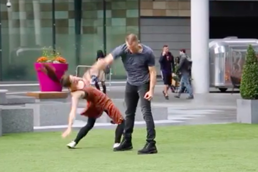 Watch: how an intense dance is raising awareness of domestic violence