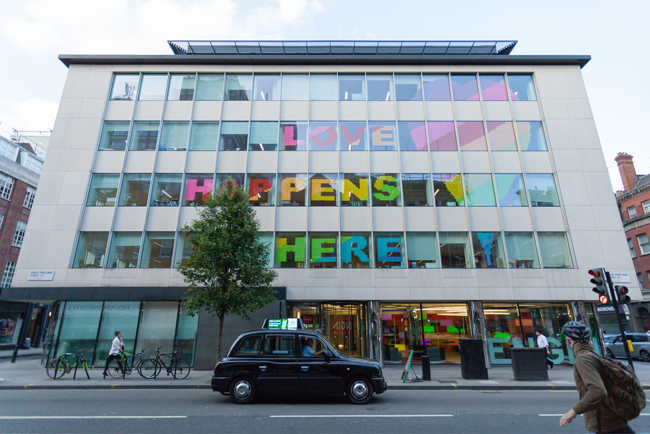 Engine goes sticky note mad to celebrate Pride