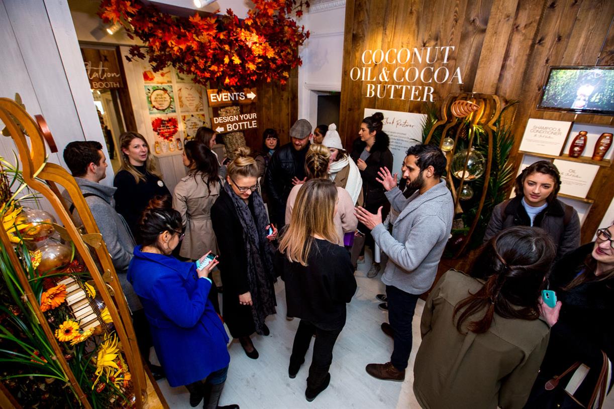 Watch: Garnier launches Ultimate Blends pop-up