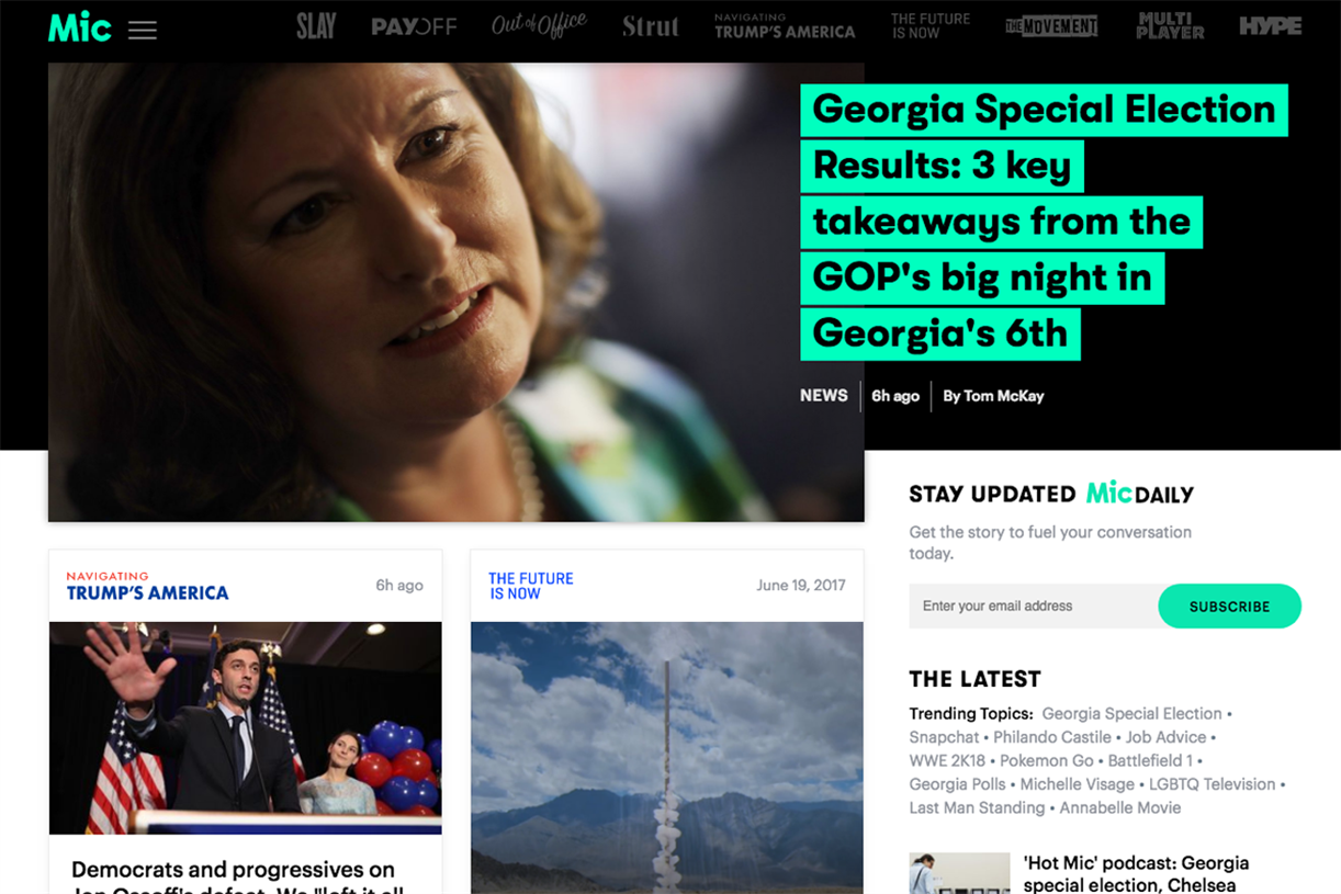 WPP adds to its digital content company basket with a £5m investment in Mic