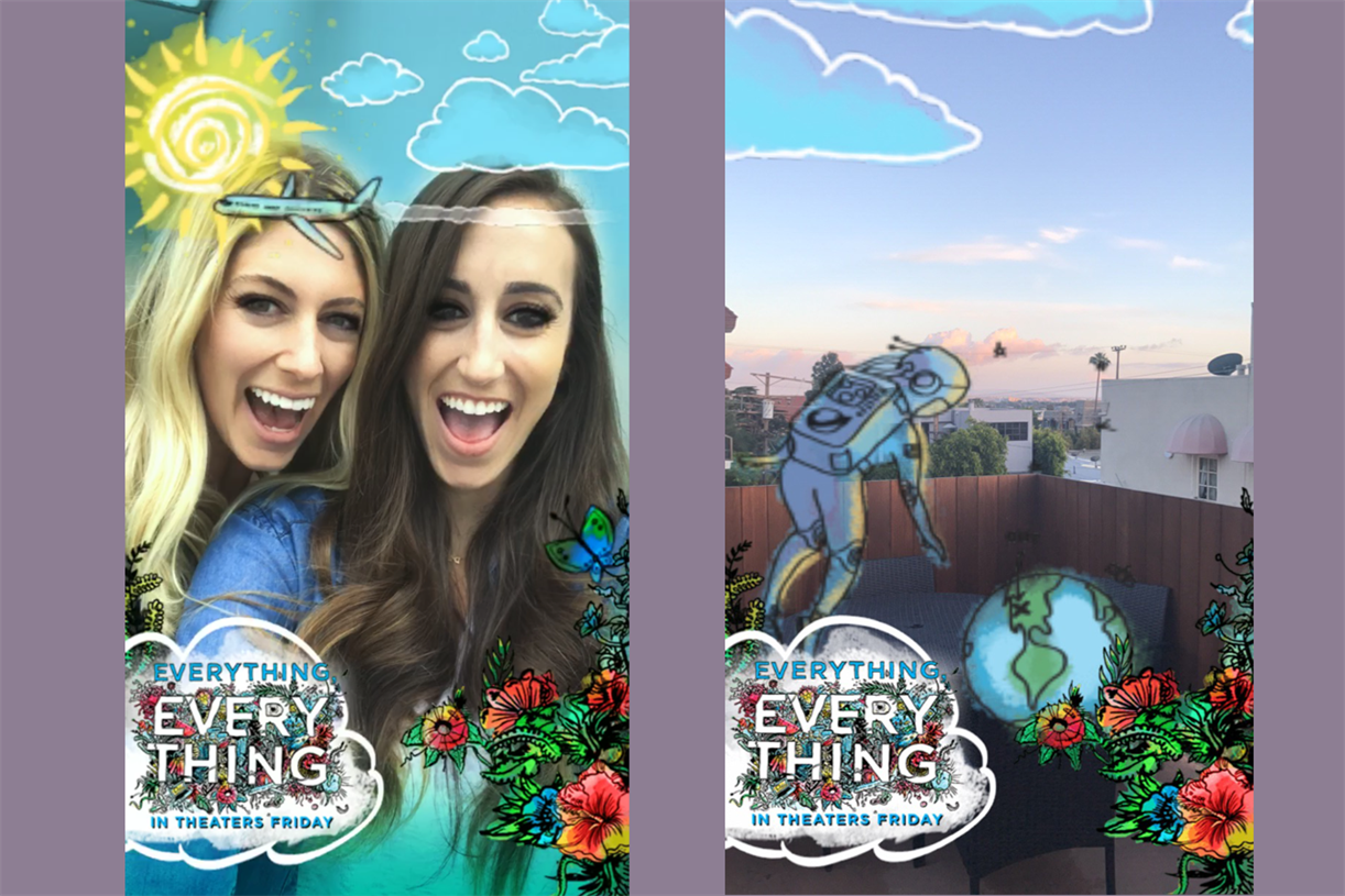 Snapchat now allows brands to sponsor its World Lens AR feature