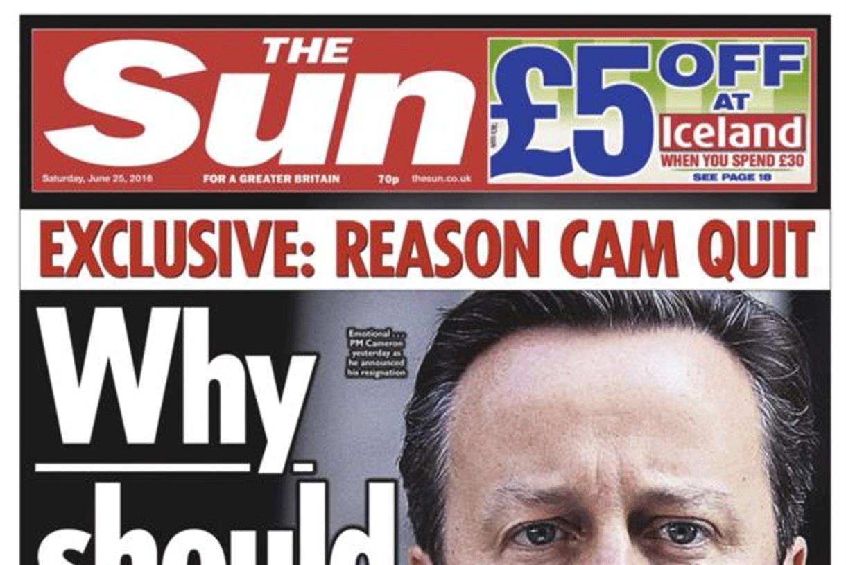 Newspaper sales jump up to 20% after Brexit vote drama