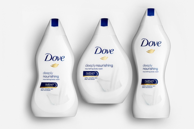 Dove's body-shaped bottles backfire