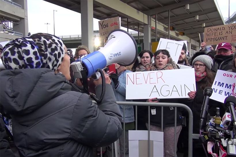 Faced with Muslim ban, Starbucks, Nike pledge support to refugees and immigrants