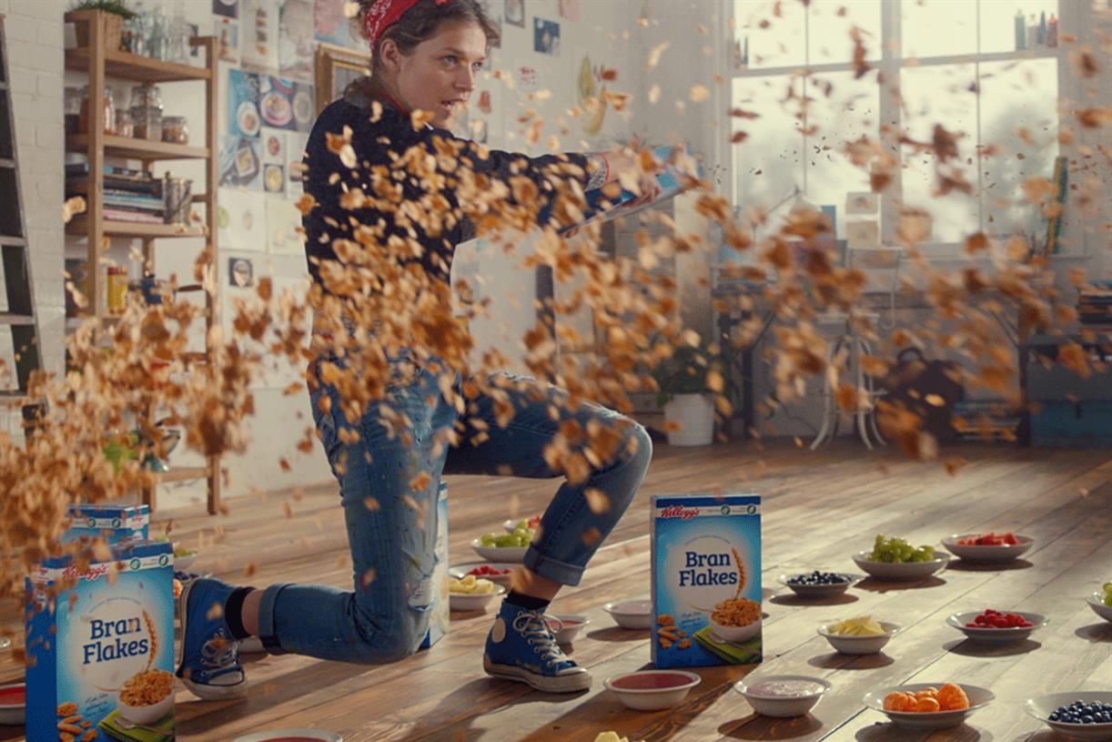 Kellogg's Bran Flakes "Art of breakfast" by Leo Burnett