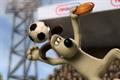 Gromit copies Maradona in Npower TV ad