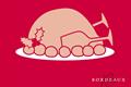 Bordeaux 'Xmas turkey' by Isobel