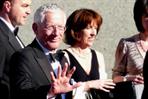 Nick Hewer: The Apprentice star at the 2009 BAFTA Awards (Credit: Damo 1977, flickr)