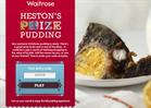 Waitrose 'Heston's prize pudding' by Kitcatt Nohr Alexander Shaw