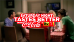 Coca Cola 'Saturday night tastes better with Coca Cola and iTV' by McCann Erickson