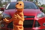Ford: brings company spokespuppet Doug to the UK