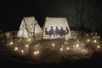 Calvin Klein unveils edgy video installation as Christmas displays