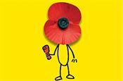 Caption: The Poppy People logo, which appears on Facebook