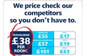 Travelodge price comparison