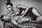 Posh & Becks...Armani ads