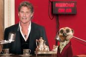 Meerchat...Aleksandr the Meerkat with David Hasselhoff