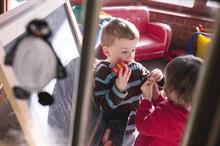 Young children will learn more through interactions with others Young children will learn more through interactions with others