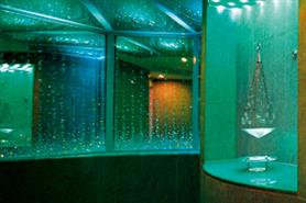 Swarovski crystal-embellished steam room opens in Switzerland 