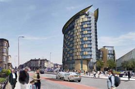 Proposed Intercontintal Hotel, Harmaket, Edinburgh