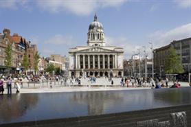 Nottingham: plans to become one of the UK’s top three conference destinations