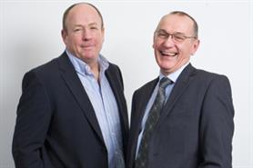 Line Up managing director Duncan Beale and Inchcape group communications director Ken Lee