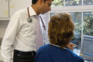 Time spent with the practice nurse can help you understand how chronic conditions are managed (Photograph: Jason Heath Lancy)