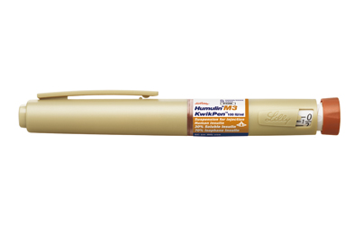 KwikPen device supersedes Humulin and Humalog prefilled pens