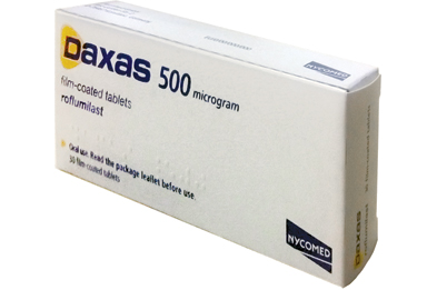 Daxas: new therapy for the maintenance of COPD