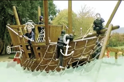 A scene from the Play Shaper film