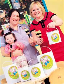 Owner Andrea Townsley at Clever Clogs nursery in Belmont