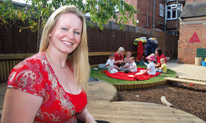 Nursery owner Toni Krajnik at her Wise Owl nursery in Scunthorpe