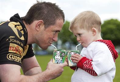 Wales and Ospreys rugby star Shane Williams launches Cool Milk