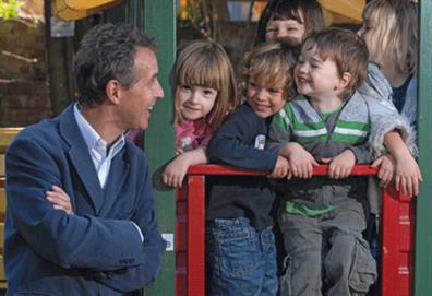 David Wright at the Paint Pots nursery in Freemantle, Southampton