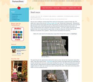 A page from Nurture Store