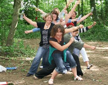 Delegates on one of Mary's training courses