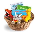 Dinosaurs treasure basket by Early Excellence