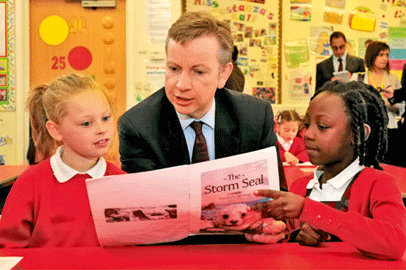 Education secretary Michael Gove