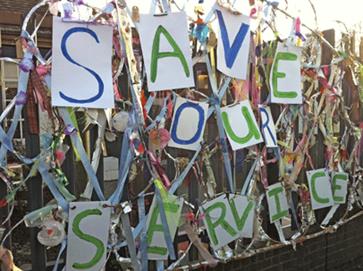 The Pen Green Centre will lose 51 services for children and families as a result of local authority funding cuts