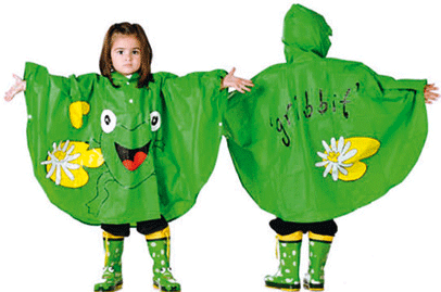 Frog poncho from Pretend to Be